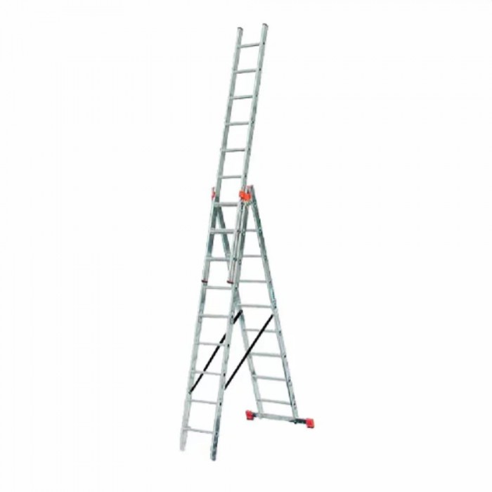 Лестница расширенная Krause Tribilo Combi 3x9 – Лестницы