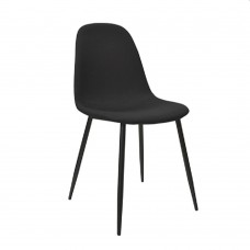 Стул Deco C-710 Джинсовый черный+черные ножки