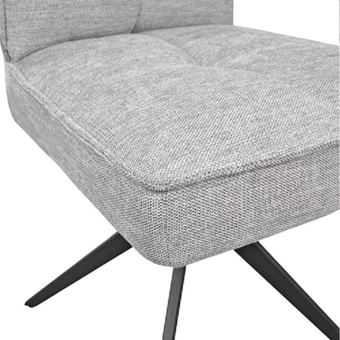 Scaun decorativ Lorenz JB8835-2-Y1, gri – Scaune