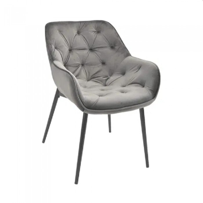 Scaun decorativ Lotus gri – Scaune