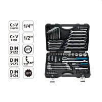 Set de chei tubulare Fixtec FHST2076
