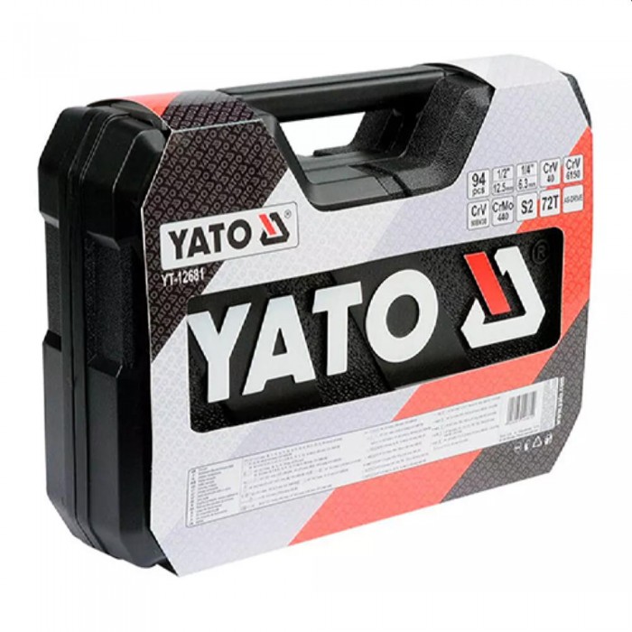 Набор торцевых ключей Yato YT12681 – Наборы инструментов- ключи и акскссуары
