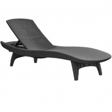 Графитовый шезлонг Keter Pacific (230674)