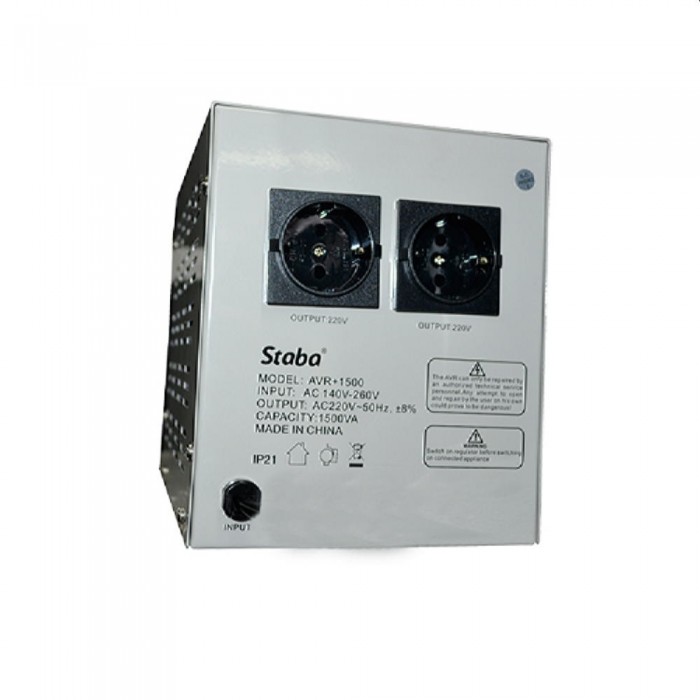 Стабилизатор Staba AVR+1500 – Стабилизаторы