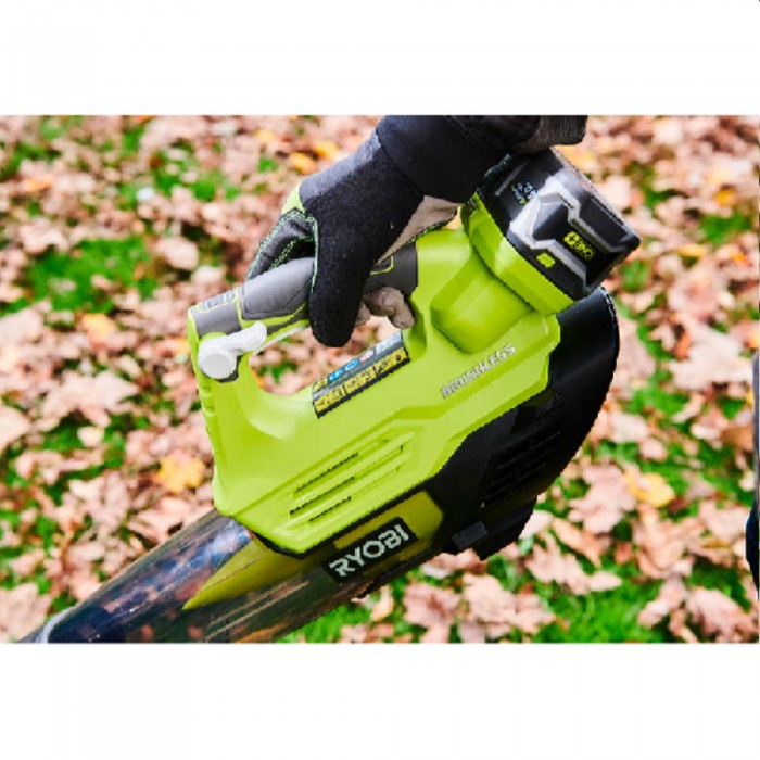 Воздуходувка-пылесос листьев аккумуляторная Ryobi RY18BLXA-0 – Пылесосы и воздуходувки для листьев