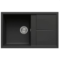 Chiuvetă de bucătărie Elleci Unico 300 40 neagră (LGU30040)