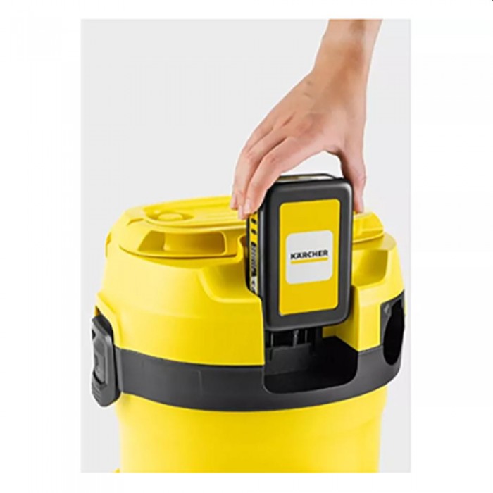 Пылесос промышленный с аккумулятором Karcher WD2-18 V-12-18 Battery Set (1.628-501.0) – Пылесосы и системы пылеудаления