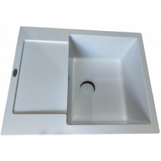Раковина кухонная Торнадо СОФИЯ 620x500 WH