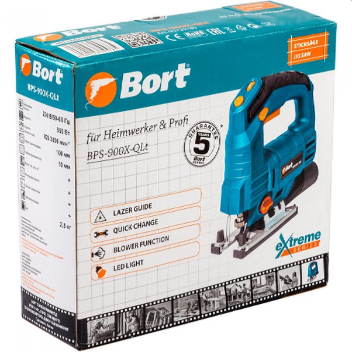 Лобзик Bort BPS-900X-QLt – Лобзики
