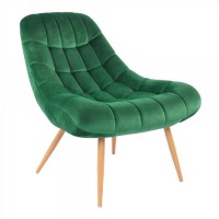 Fotoliu decorativ Trio verde