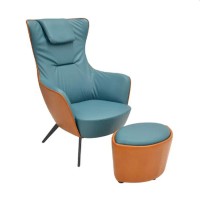 Декоративное кресло Verba бирюзовое
