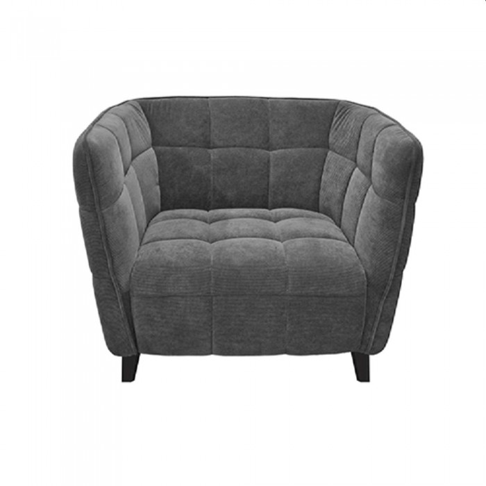 Кресло Deco W310G Бархатное темно-серое – Креслы