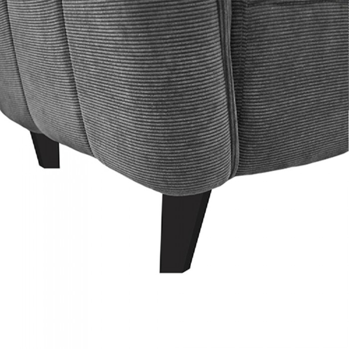 Кресло Deco W310G Бархатное темно-серое – Креслы