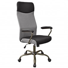 Офисное кресло Deco F-6310 серый черный