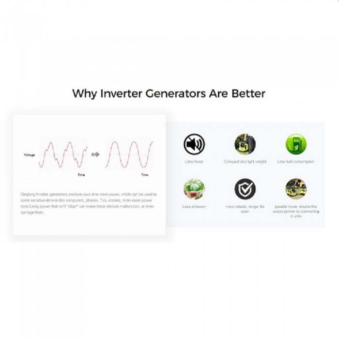 Generator pe benzină cu invertor Progress IGP 2000 IG – Generatoare