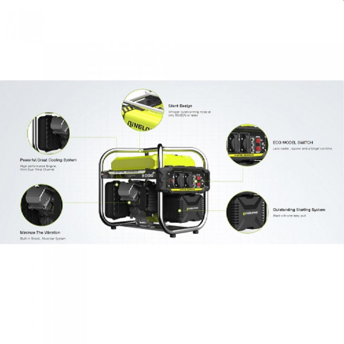 Generator pe benzină cu invertor Progress IGP 2000 IG – Generatoare