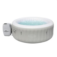 Jacuzzi Bestway Tahiti AirJet pe o minge gonflabilă pentru spa