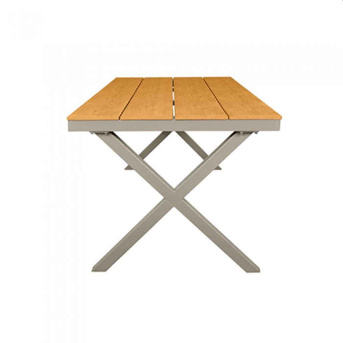 Стол садовый Deco TER-F10 Grey+Wood – Столы садовые