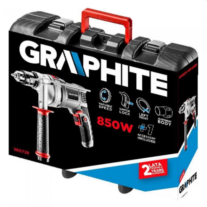 Burghiu Grafit 58G728 – Mașini de găurit
