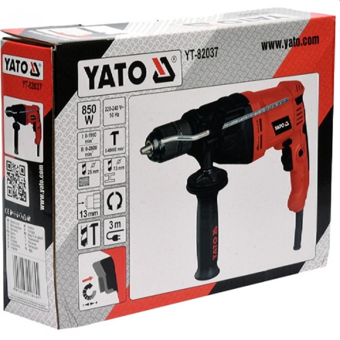 Mașină de găurit cu impact Yato YT-82037 – Mașini de găurit
