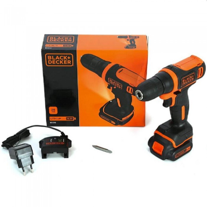 Mașină de găurit/șurubelniță fără fir Black+Decker BDCD12 – Șurubelnițe