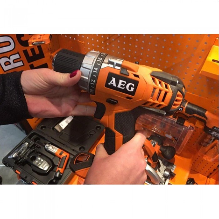 Дрель-шуруповерт аккумуляторный AEG BS18C LI-202C – Шуруповерты