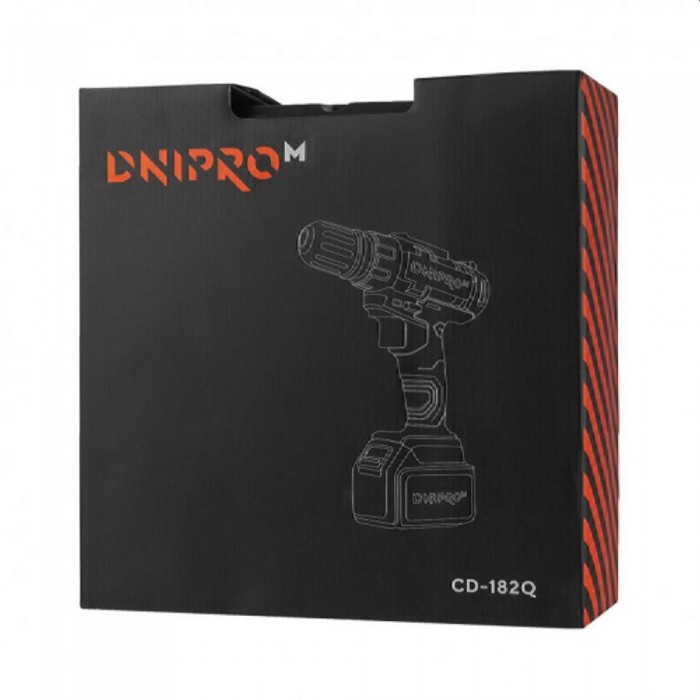 Mașină de găurit/șurubelniță fără fir Dnepr-M CD-182Q – Șurubelnițe