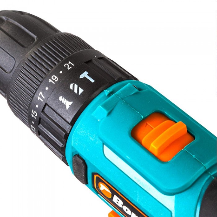 Mașină de găurit/șurubelniță fără fir Bort BAB-18lx2Li-FD cu impact – Șurubelnițe