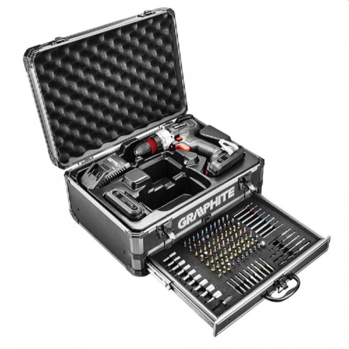 Шуруповерт аккумуляторный Graphite 58G022-PS15 – Шуруповерты