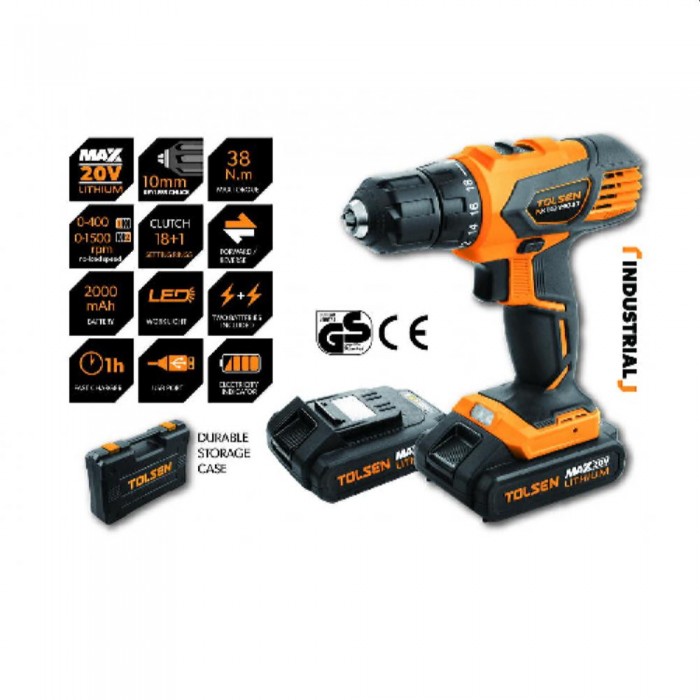 Șurubelniță fără fir Tolsen 79033 – Șurubelnițe