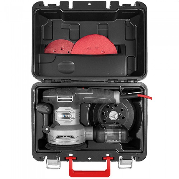 Șlefuitor excentric Graphite 59G349 – Polizoare și rindeloase
