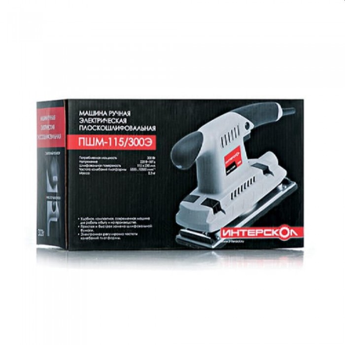 Mașină de șlefuit vibratoare Interskol PShM-115-300 – Polizoare și rindeloase