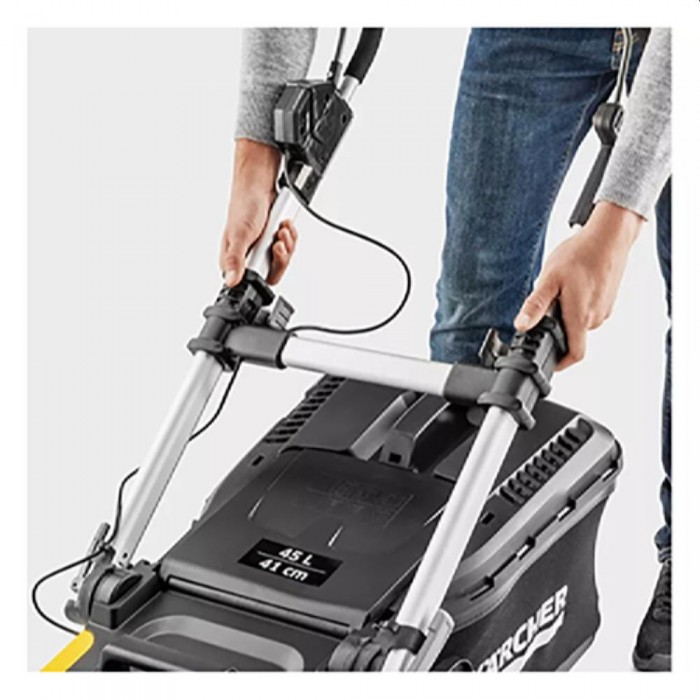 Газонокосилка на аккумуляторе Karcher LMO5-18 Dual Battery Set (1.445-431.0) – Триммеры и газонокосилки