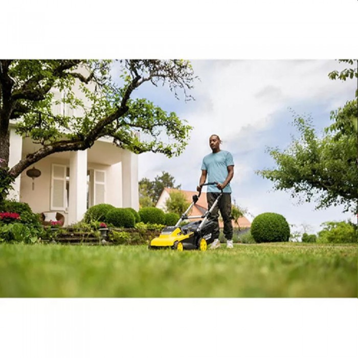Газонокосилка на аккумуляторе Karcher LMO5-18 Dual Battery Set (1.445-431.0) – Триммеры и газонокосилки