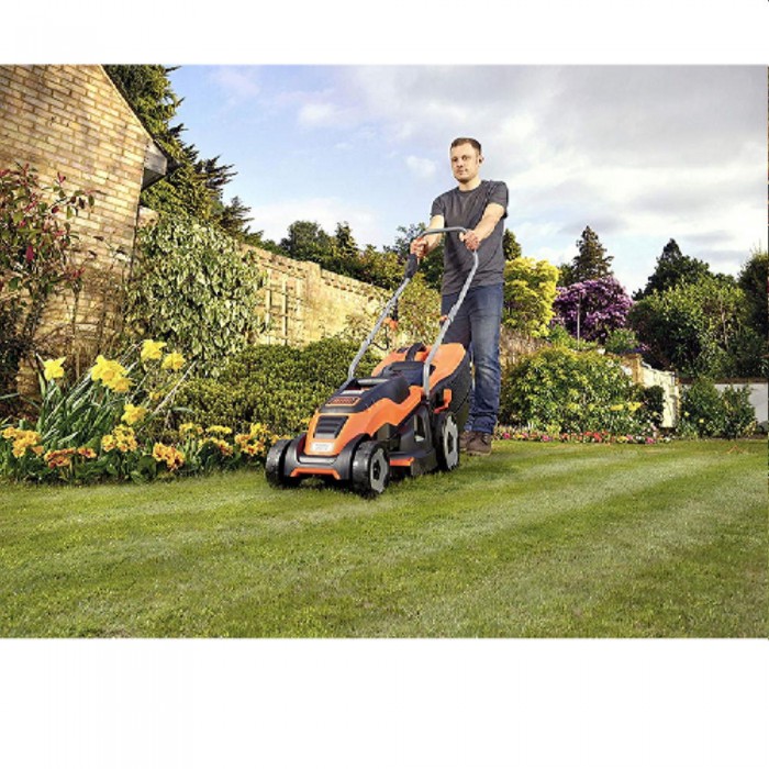 Mașină de tuns iarba Black+Decker EMAX34I-QS – Trimere și mașini de tuns iarba