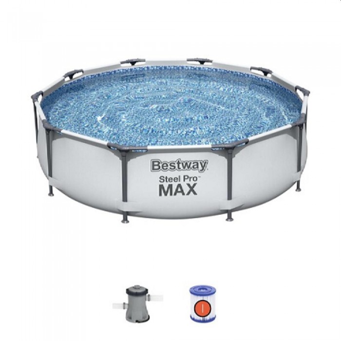 Бассейн с каркасом Bestway Steel Pro Max 56408BW – Бассейны