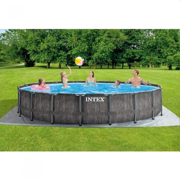 Бассейн Intex GreyWood Premium 26744 с каркасом – Бассейны