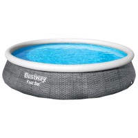 Piscină gonflabilă Bestway Fast Set 57376BW cu pompă de filtrare