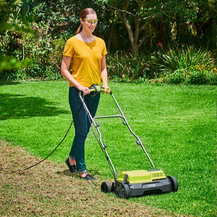 Scarificator-aerator Ryobi RY1400SF35B – Trimere și mașini de tuns iarba