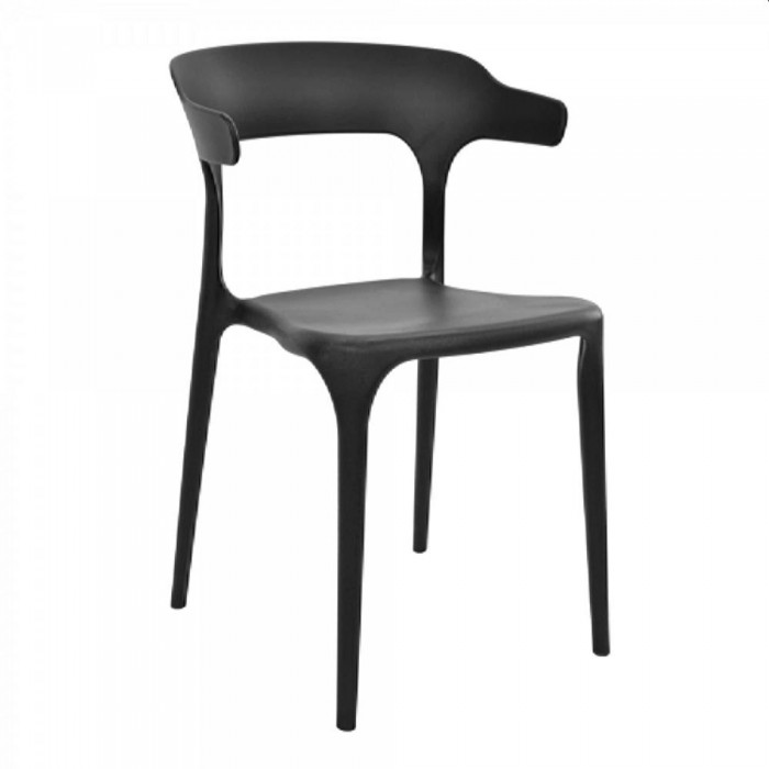 Scaun de grădină Deco Spring negru – Scaune de grădină