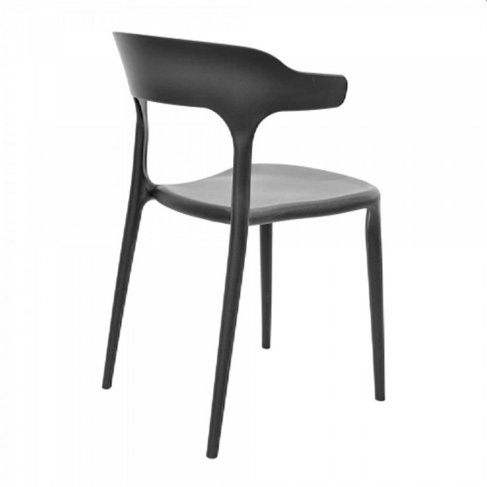 Scaun de grădină Deco Spring negru – Scaune de grădină