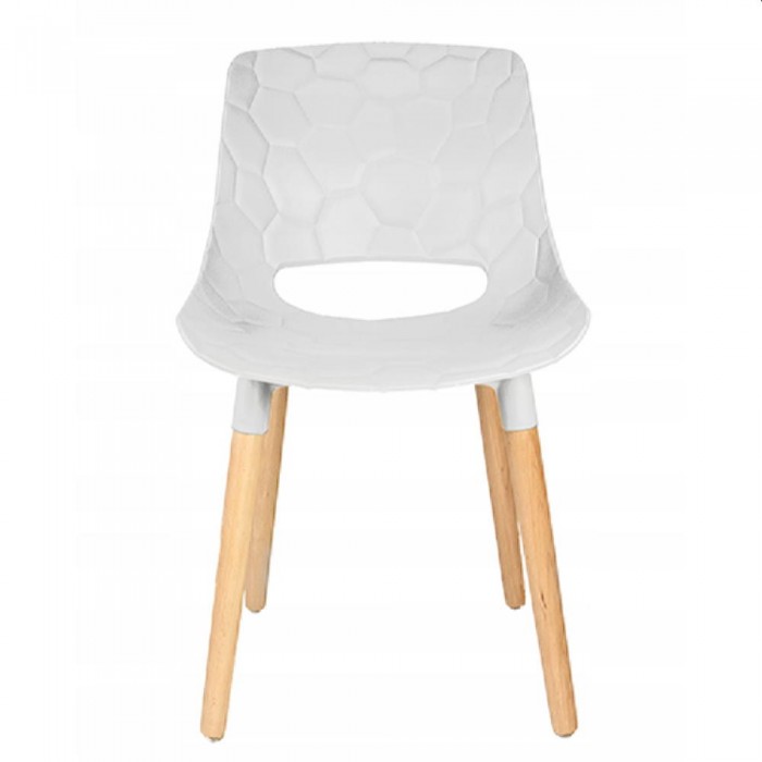 Scaun scandinav Jumi Davis SD-939639, alb – Scaune