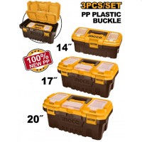 Набор ящиков для хранения Ingco PBXK0301