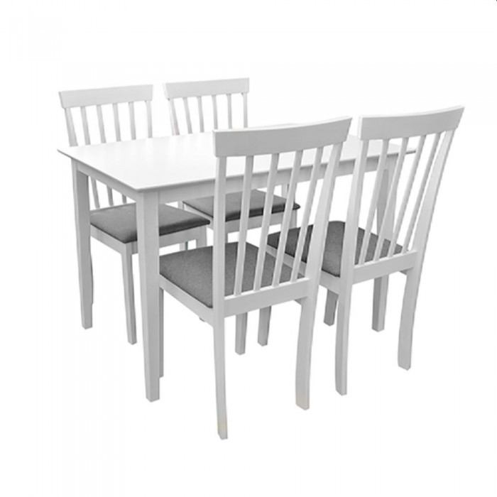 Набор стол кухонный Deco Houston White+4 стула Houston – Столы кухонные