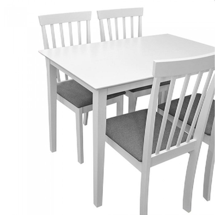 Набор стол кухонный Deco Houston White+4 стула Houston – Столы кухонные